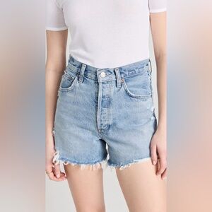 AGOLDE Women's Dee Vintage High Rise Shorts Muse size 27